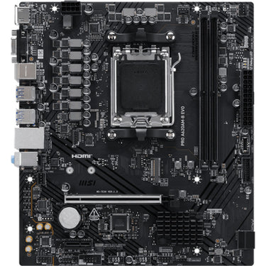 Msi pro a620am-b evo socket am5 moederbord (raid, 2.5gb-lan, sound, µatx)