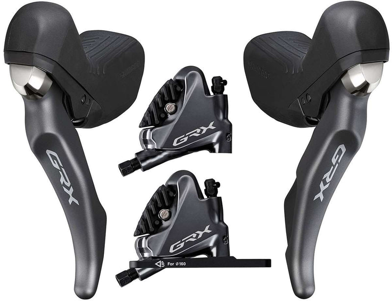 Load image into Gallery viewer, Shimano grx st-rx810-la rx810+br-rx810 1x11-speed disc brake set
