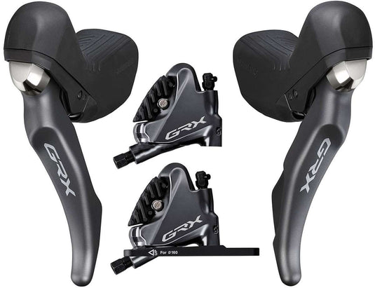Shimano grx st-rx810-la rx810+br-rx810 1x11-speed disc brake set