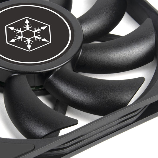 Silverstone air slimmer 120 case fan (zwart, 120 x 15 x 120 mm, pwm)