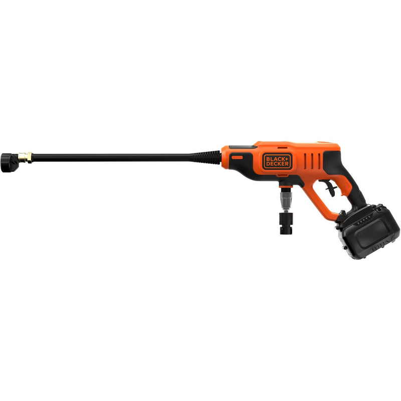 Load image into Gallery viewer, Black+decker bcpc18d1-qw 18v hogedrukreiniger (oranje zwart, 18v 2.0ah accu en oplader inbegrepen)
