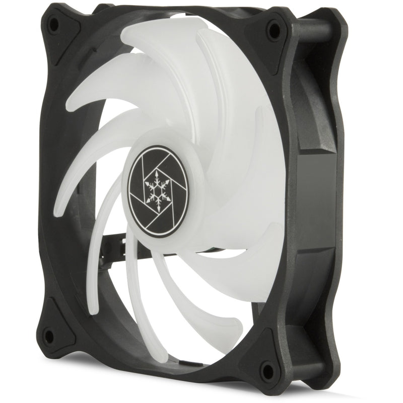 Load image into Gallery viewer, Silverstone air blazer 120r rgb case fan (zwart, 120 x 25 x 120 mm, pwm)
