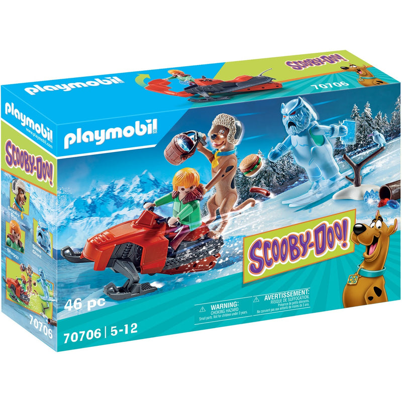 Load image into Gallery viewer, Playmobil scooby-doo! - avontuur met snow ghost constructiespeelgoed (70706)
