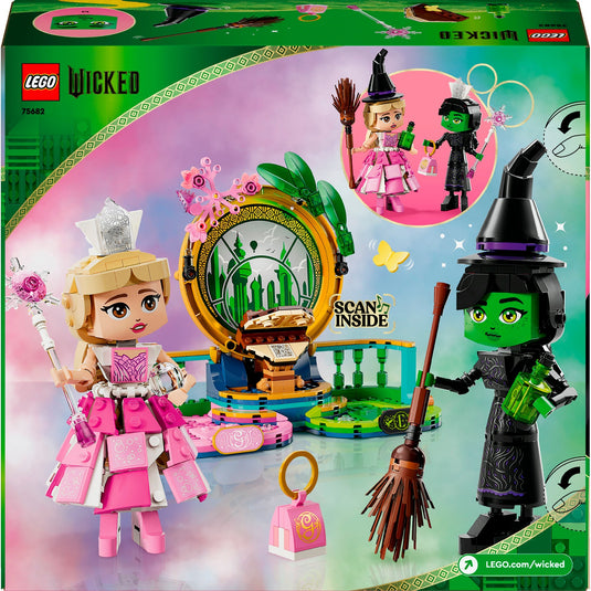 Lego wicked elphaba en glinda figuren - 75682