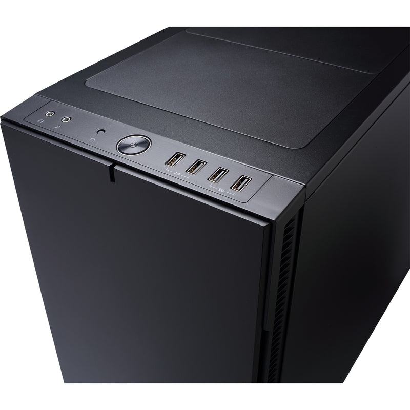 Load image into Gallery viewer, Fractal design define r5 midi tower behuizing (zwart | 4x usb-a)
