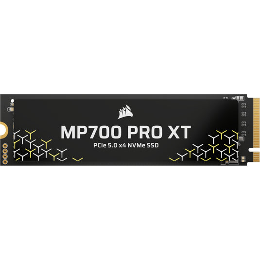 Corsair mp700 pro xt 1 tb ssd (zwart, pcie gen5 x4 nvme 2.0, m.2 2280, 3d tlc nand)
