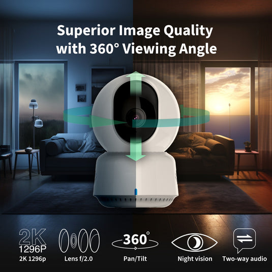 Aqara camera e1 (wit, wi-fi 6, bluetooth 5.2)