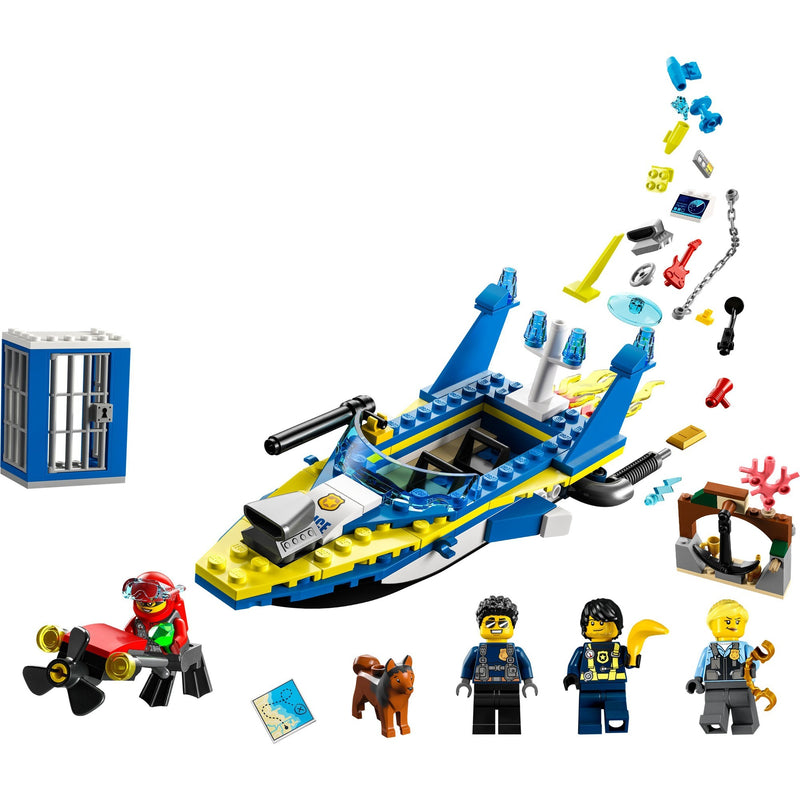 Load image into Gallery viewer, Lego city - waterpolitie recherchemissies constructiespeelgoed (60355)

