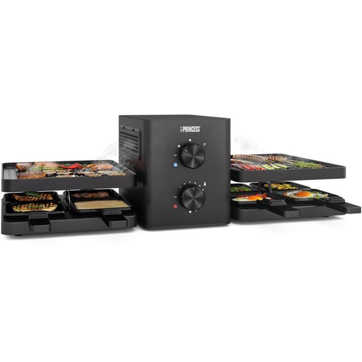 Load image into Gallery viewer, Princess raclette purify 162660 gourmetstel (zwart)
