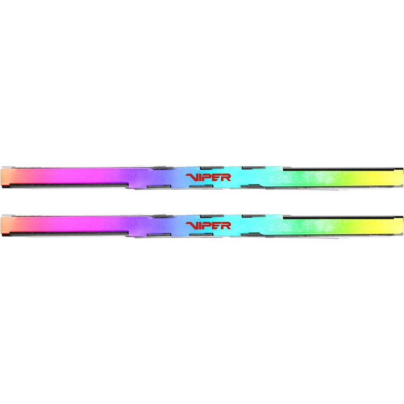 Afbeelding laden in galerijviewer, Patriot viper venom rgb 32 gb ddr5-6000 (2x 16 gb) werkgeheugen (zwart, pvvr532g600c30k, xmp 3.0, expo)
