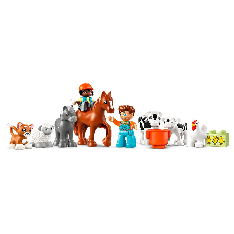 Load image into Gallery viewer, Lego duplo town 10416 dieren verzorgen op de boerderij
