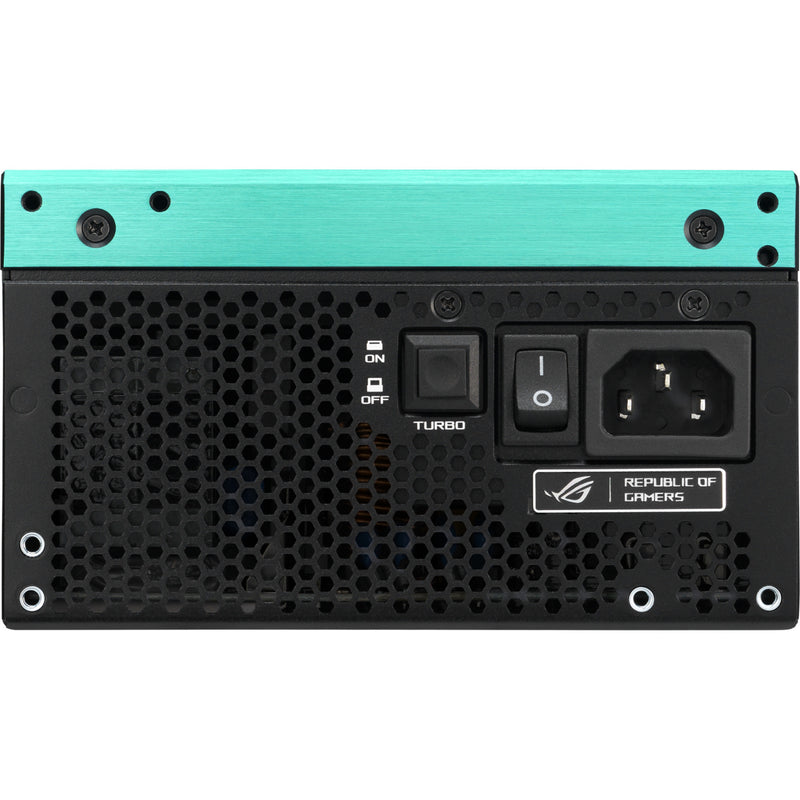 Afbeelding laden in galerijviewer, Asus rog thor platinum iii hatsune miku edition modulaire 1200 watt voeding (zwart, 1x 12v-2x6, 4x pcie)
