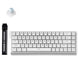 Mchose ace 68 he magnetic ice blue wi us rgb mechanisch gaming toetsenbord (wit, us lay-out (qwerty), ice blue magnetic, 65%, rgb, hot swap, usb-c, hall effect sensor)