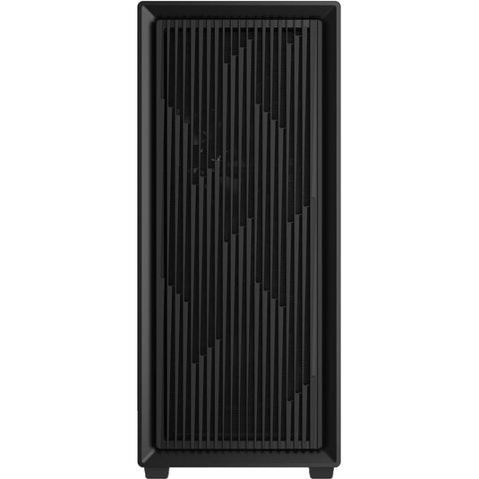 Sharkoon vk2 rgb midi tower behuizing (zwart | 2x usb-a | rgb | tempered glass)