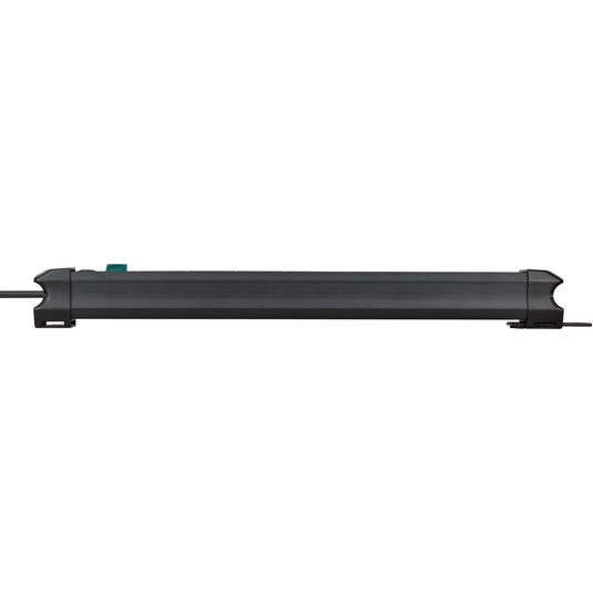 Brennenstuhl premium-line stekkerdoos 6-voudig stekkerdoos (zwart, 1,8 meter, 26.000a overspanningsbeveiliging)