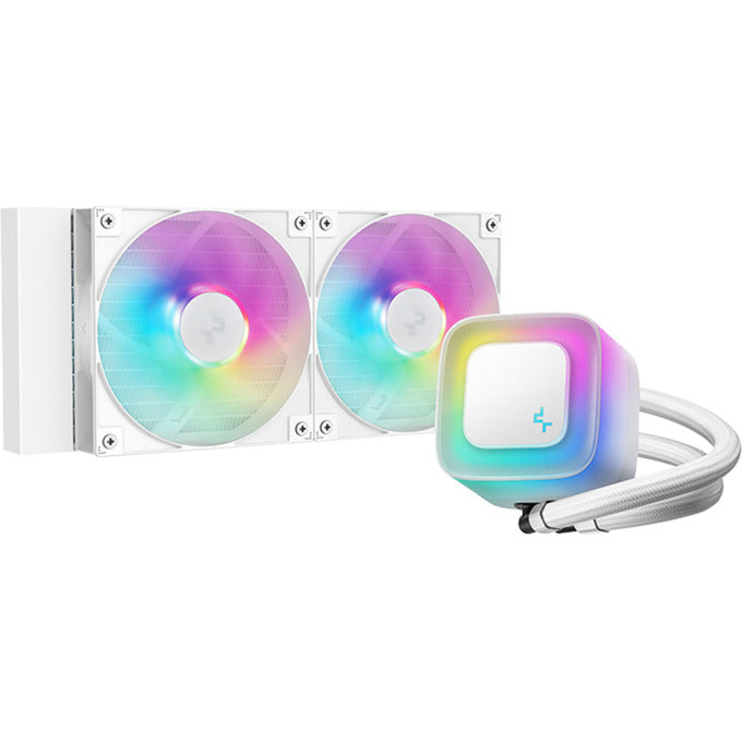 Laden Sie das Bild in Galerie -Viewer, Deepcool le240 v2 waterkoeling (wit)
