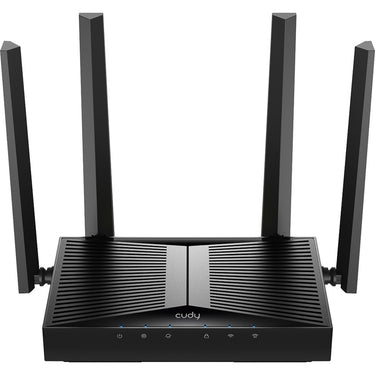Cudy be3600 gigabit wi-fi 7 mesh router (zwart, mesh)