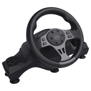 Trust gxt 289 movi racestuur stuur (zwart, pc, xbox series x s, switch, playstation 4)