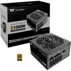 Thermaltake toughpower gt modulaire 1000 watt voeding (zwart, 5x pcie)
