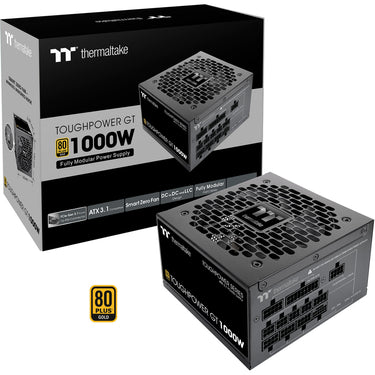 Thermaltake toughpower gt modulaire 1000 watt voeding (zwart, 5x pcie)