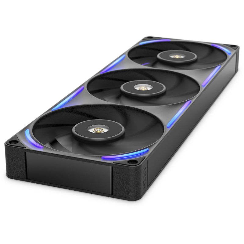 Load image into Gallery viewer, Nzxt f360x rgb case fans (zwart, 3 stuks, 360 x 120 x 30 mm, pwm)
