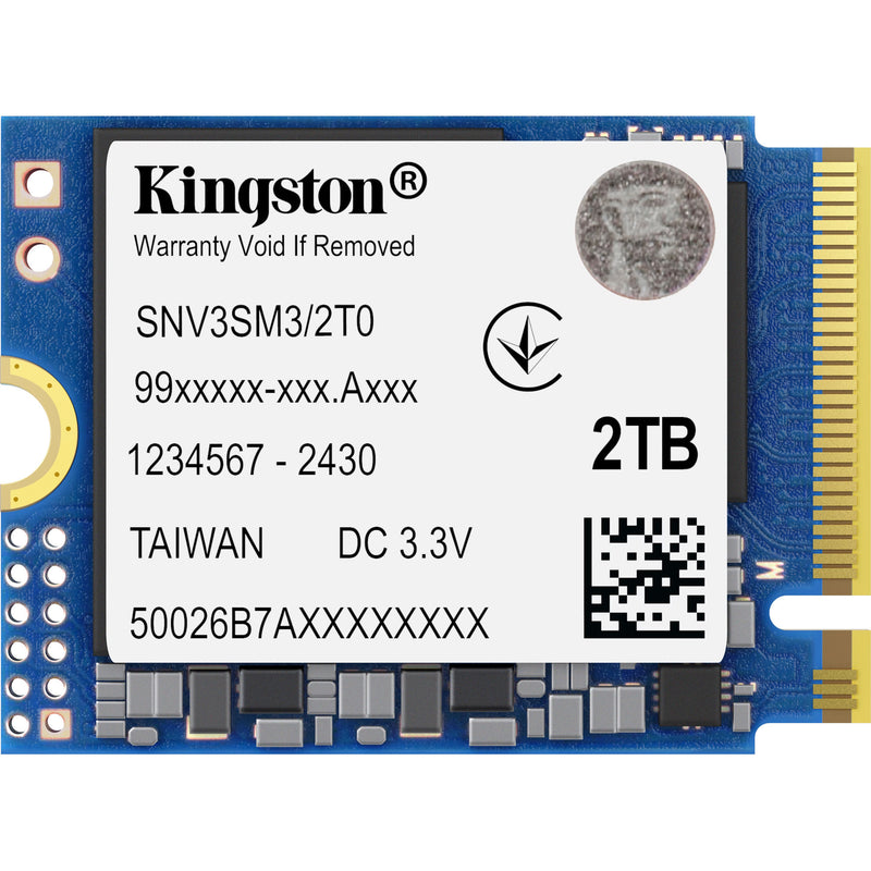 Load image into Gallery viewer, Kingston nv3 2 tb ssd (pcie 4.0 x4, nvme, m.2 2230)

