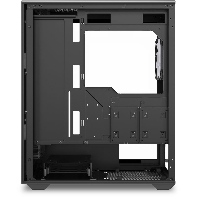 Load image into Gallery viewer, Sharkoon vk4 rainbow midi tower behuizing (zwart | 2x usb-a | rgb | tempered glass)
