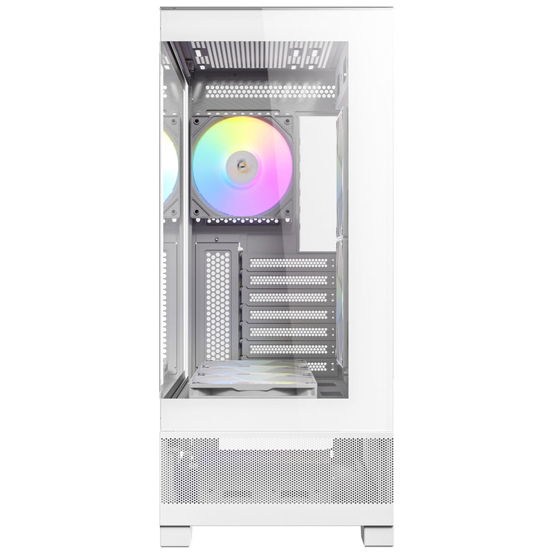 Load image into Gallery viewer, Antec cx700 elite rgb midi tower behuizing (wit | 2x usb-a | tempered glass)
