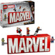 Lego marvel super heroes - marvel logo en minifiguren constructiespeelgoed (76313)