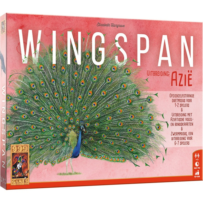 Chargez l'image dans la visionneuse de la galerie, 999games 999 games wingspan: azie bordspel (nederlands, uitbreiding, 1 - 7 spelers, 40 minuten, vanaf 10 jaar)
