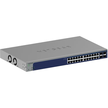 Netgear 24-poorts gigabit smart switch met 4 sfp+ poorten (grijs, 10 gb)