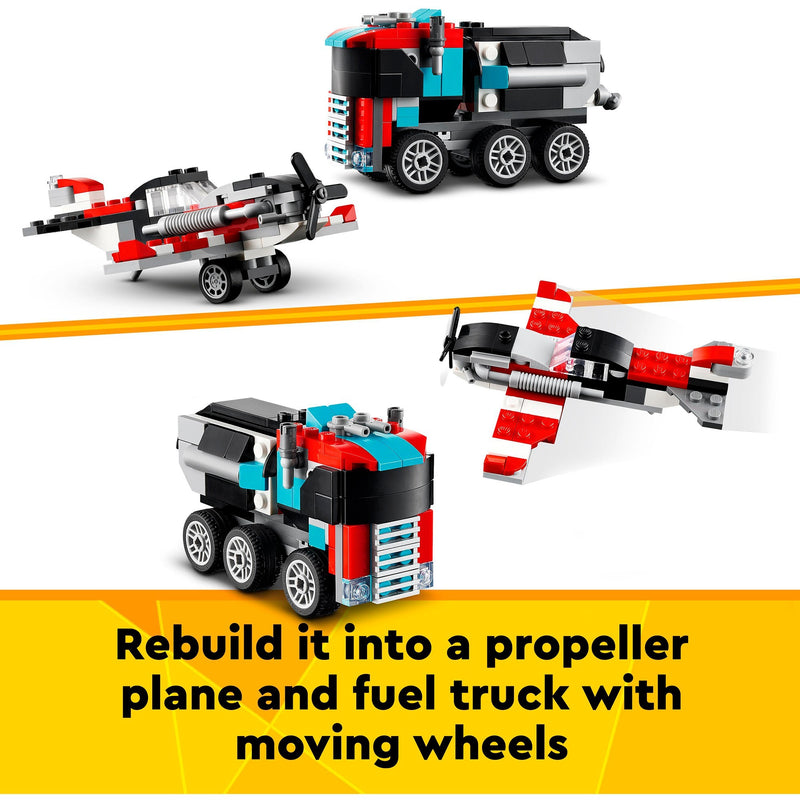 Load image into Gallery viewer, Lego creator 31146 truck met helikopter
