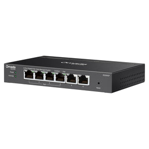 Tp-link omada es206gp switch (zwart, 4x poe+)