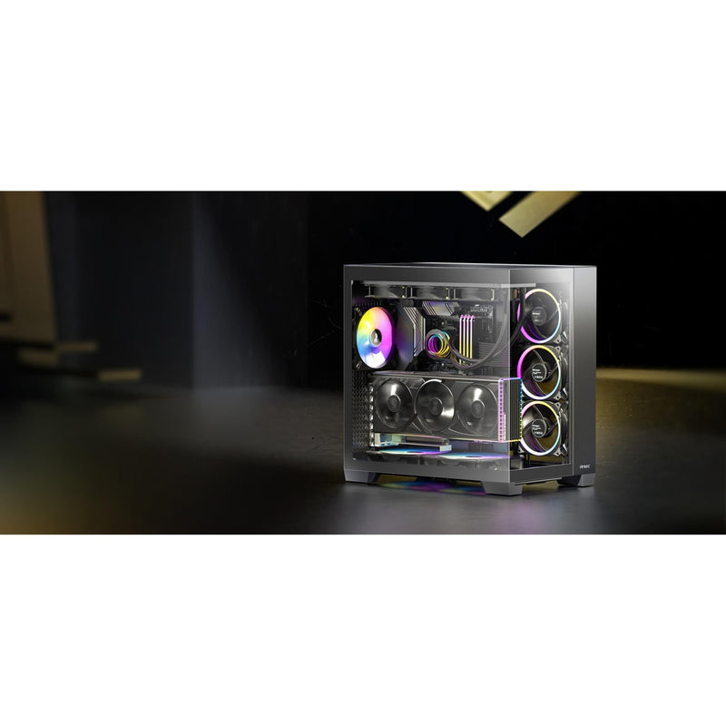 Load image into Gallery viewer, Antec c8 argb midi tower behuizing (zwart | 2x usb-a | 1x usb-c | tempered glass)
