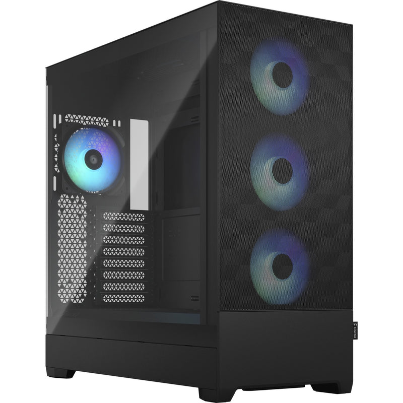 Load image into Gallery viewer, Fractal design pop xl air rgb big tower behuizing (zwart | 2x usb-a | rgb | tempered glass)
