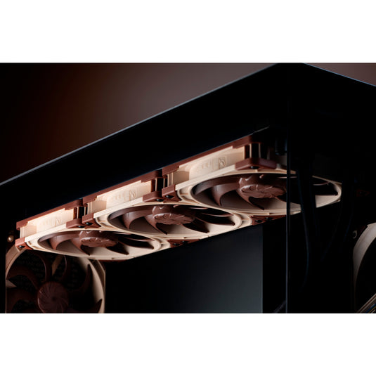 Noctua nf-a14x25 g2 pwm sx2-pp case fans (bruin beige, 2 stuks, 140 x 140 x 25 mm)