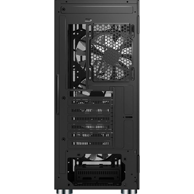 Load image into Gallery viewer, Montech x3 mesh midi tower behuizing (zwart | 3x usb-a | rgb | tempered glass)
