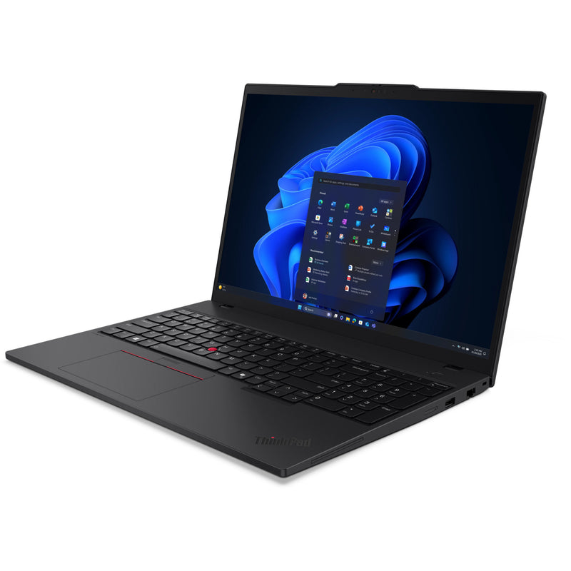 Afbeelding laden in galerijviewer, Lenovo thinkpad t16 gen 4 intel (21qe005bmh) 16 laptop (zwart | core ultra 5 225u | intel graphics | 16 gb | 512 gb ssd)
