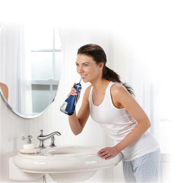 Load image into Gallery viewer, Waterpik wp-583 cordless advanced blauw mondverzorging (blauw)
