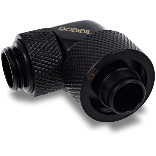 Load image into Gallery viewer, Alphacool eiszapfen 16 10mm screw-on nozzle 90° rotatable g1 4 verbinding (zwart, 4 stuks)
