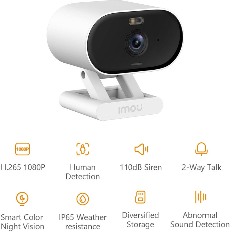 Load image into Gallery viewer, Imou versa beveiligingscamera (smart color night vison | ip65 weerbestendig | 110db sirene)
