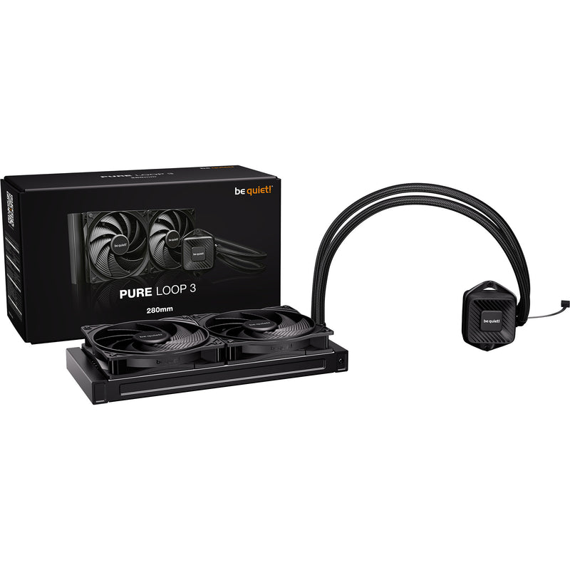 Load image into Gallery viewer, Be quiet! pure loop 3 280 waterkoeling (zwart, pwm)
