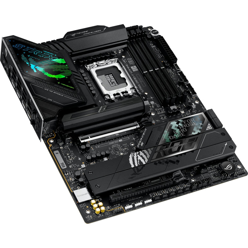 Load image into Gallery viewer, Asus rog strix z890-f gaming wifi socket 1851 moederbord (zwart, raid, 2.5gb-lan, wi-fi 7, bt, sound, atx)
