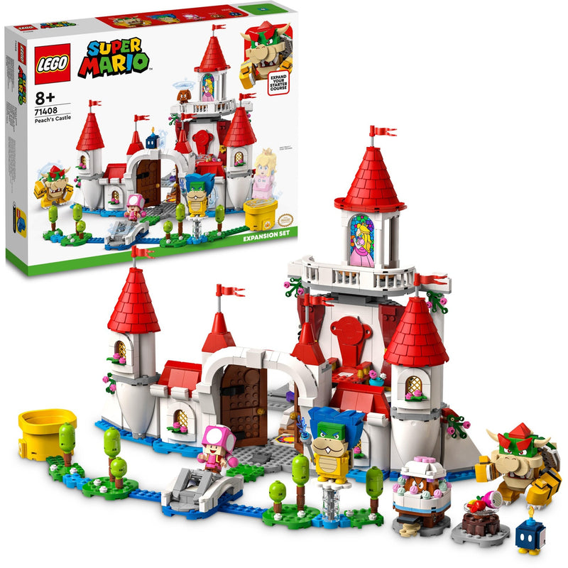 Load image into Gallery viewer, Lego super mario - uitbreidingsset: peach’ kasteel constructiespeelgoed (71408)
