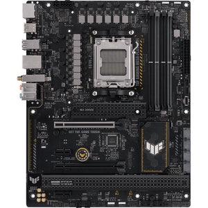 Asus tuf gaming b650-plus wifi socket am5 moederbord (zwart lichtoranje, raid, 2.5gb-lan, wi-fi 6, bt 5.2, sound, atx)