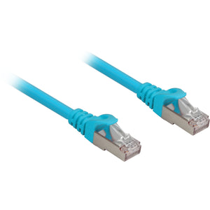 Sharkoon cat.6a netwerkkabel (blauw, 1,5 meter, sftp, rj-45, halogeenvrij)