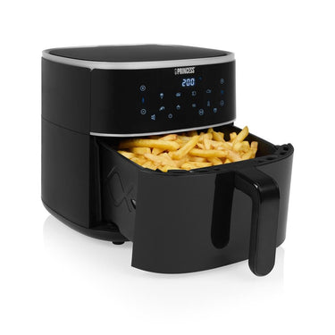 Princess digitale airfryer 6l heteluchtfriteuse (zwart, 6 liter)