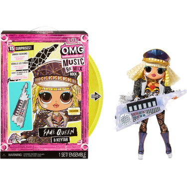 Mga entertainment l.o.l. surprise! omg remix rock - fame queen and keytar pop