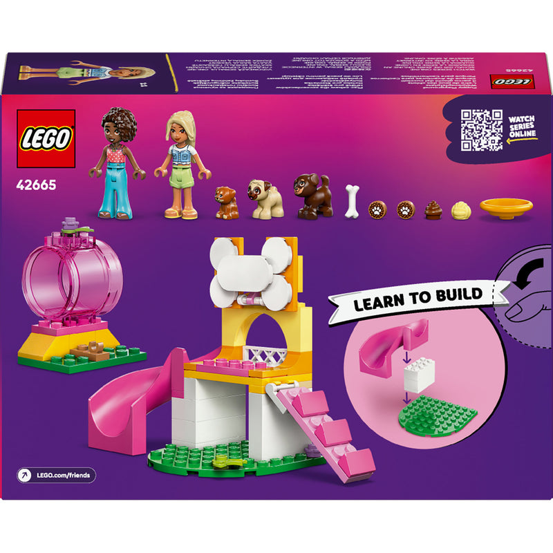 Afbeelding laden in galerijviewer, Lego friends hondenspeeltuin rollenspel bouwpakket - 42665
