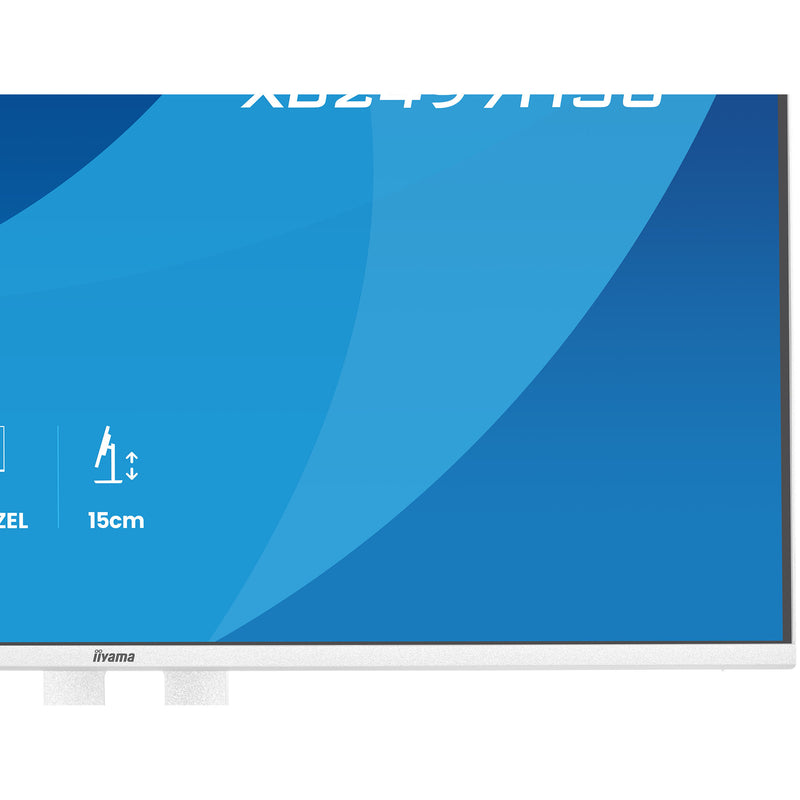 Load image into Gallery viewer, Iiyama prolite xb2497hsu-w1 23.8 monitor (wit (mat), 120 hz, hdmi, displayport, usb, audio)

